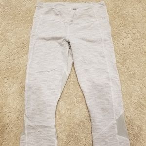 Lululemon white crops